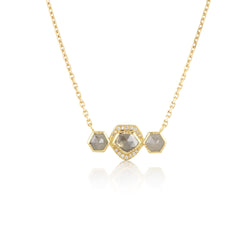 DIAMOND GEO NECKLACE