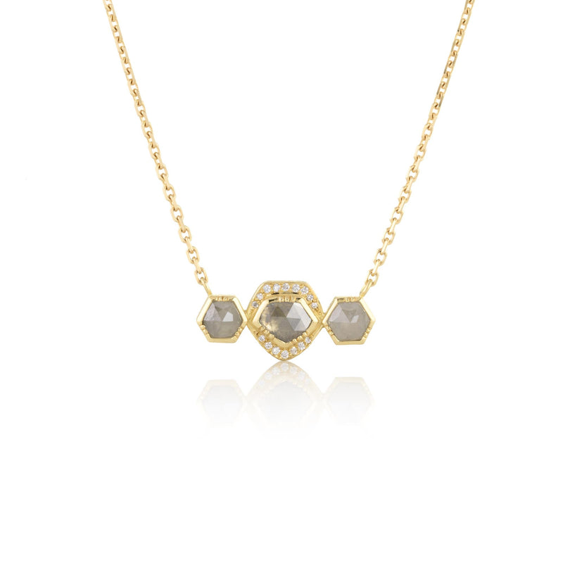 DIAMOND GEO NECKLACE