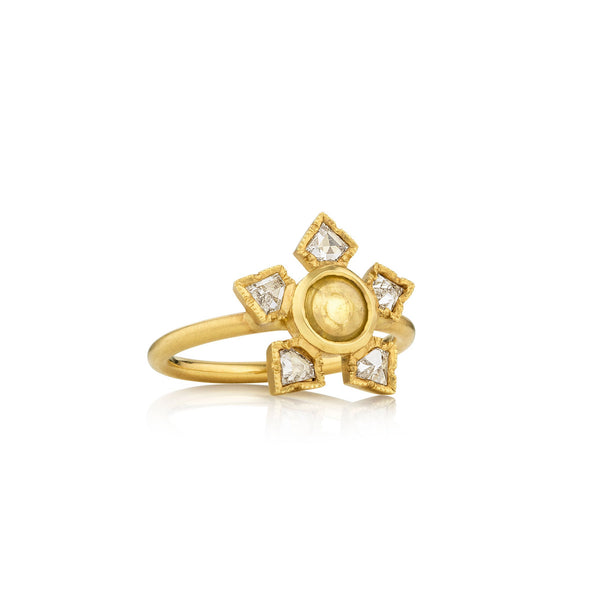 DIAMOND STARBURST RING